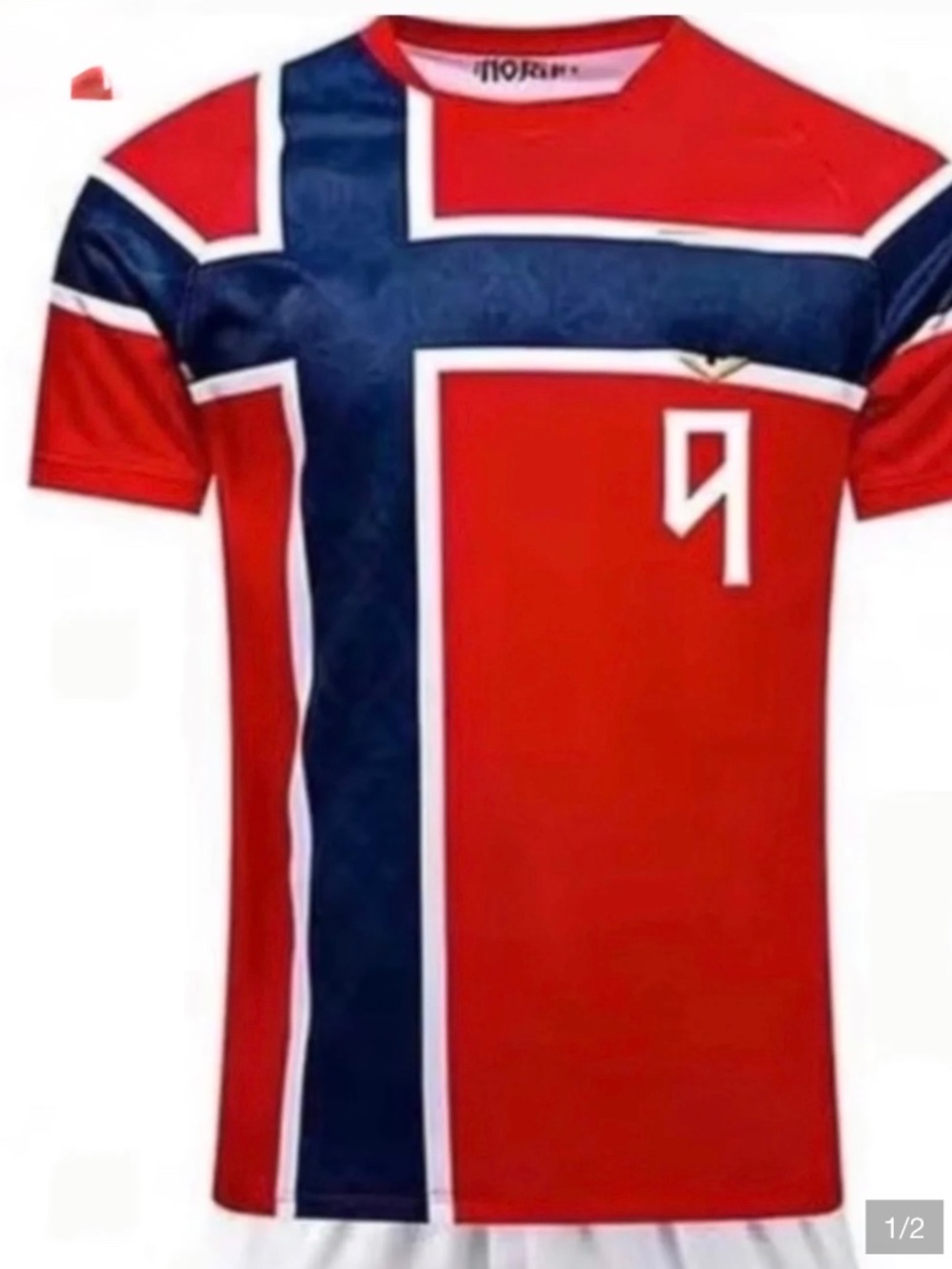 Haaland No.9 Nike Norway World Cup 2026 jersey